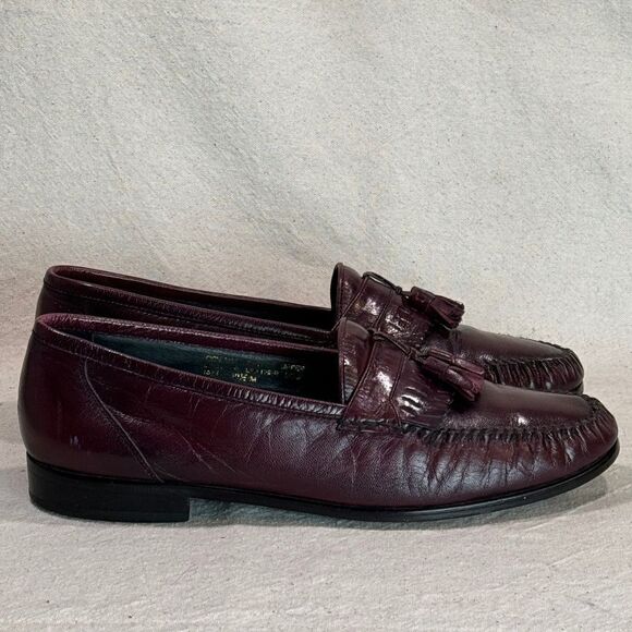 Towncraft Kiltie Tassel Loafers Mens Size 10.5M - Picture 3 of 16